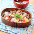 runa10's cooksnap of when they made ちらし寿司＊盛り付け方.