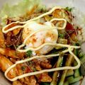 ☆megunyan☆'s cooksnap of when they made 温玉&焼肉乗っけスタミナ冷やしうどん♡.