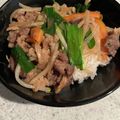 りーそー's cooksnap of when they made 給食☆プルコギ丼.