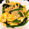そらいろ猫's cooksnap of when they made ほうれん草えのき卵の炒め物★.
