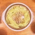 クックG8PHDK☆'s cooksnap of when they made 一人暮らしの夕食その２：豚バラ肉の酒蒸し.