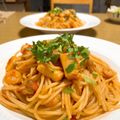 辛名類's cooksnap of when they made シーフードミックスで簡単ペスカトーレ.