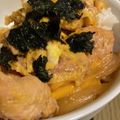 わかちんとシロ's cooksnap of when they made ちょっと甘めの懐かしい親子丼.