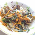 ne-ne's cooksnap of when they made あさりとにらの炒め.