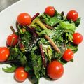 ｂｅｒｒｙ＋'s cooksnap of when they made ポパイになれる！赤ほうれん草のサラダ！.
