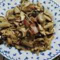 どむぞうくん's cooksnap of when they made 簡単！牡蠣ときのこでバター醤油炒め！.