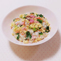まあまま☆0403's cooksnap of when they made 菜の花としっとり炒り卵のオイル混ぜご飯.