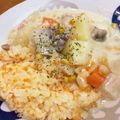 かつぞう☆'s cooksnap of when they made シチューと食べたい♡簡単激ウマ人参ピラフ.