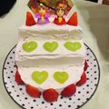 き～ちゃん☆'s cooksnap of when they made ひな祭り☆ひな壇イチゴショートケーキ☆.
