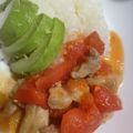 みにー2020's cooksnap of when they made おうちカフェ チキンアボカドプレート.