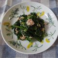 violets's cooksnap of when they made ソッコーで出来る副菜！コマツナツナ和え.