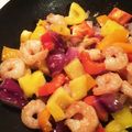 ame-ikuru's cooksnap of when they made エビとパプリカのオイスターソース炒め.