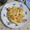 mmameco's cooksnap of when they made クセになる！豚と長芋の味噌バター炒め☆.