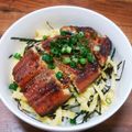YCHキッチン's cooksnap of when they made フワフワ出汁巻き味の錦糸卵の鰻丼.