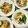 ふたごゆき's cooksnap of when they made 簡単＊豚こま肉団子と小松菜の中華煮.