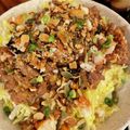 food4me's cooksnap of when they made シャキシャキ白菜とそぼろのタワー盛り.