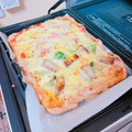 はいぢ☆'s cooksnap of when they made 全粒粉　ピザ生地.