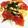 のり子のおかず♪'s cooksnap of when they made 我が家風☆マグロの漬け丼☆.