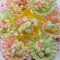 ♡Riochan♡'s cooksnap of when they made ひな祭りに♡ひなあられでパフチョコ風♬.