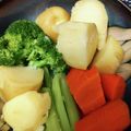Lake☆Erie's cooksnap of when they made 温野菜のとろろドレッシング和え.