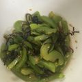 kinkinsan's cooksnap of when they made レンジで2分♪塩昆布ごまピーマン♡.