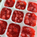 しろねこにょっき's cooksnap of when they made 【離乳食 中後期】いちご 冷凍保存.