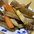 すみっちゃん's cooksnap of when they made ご飯がすすむ・ごぼうとこんにゃくの炒め煮.