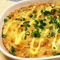 たまにゃんときよみ's cooksnap of when they made 皆の大好きな【明太とろろグラタン】.