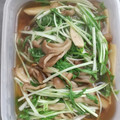 シビリキン's cooksnap of when they made 簡単☆水菜と茸のあっさり煮浸し柚子胡椒で.
