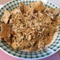 smilemaus's cooksnap of when they made 厚揚げと鶏ミンチの卵炒め.