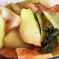 rororin's cooksnap of when they made チンゲン菜とエリンギの炒め物.