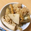 夕飯は６時です's cooksnap of when they made 帆立貝と筍の炊き込みご飯.