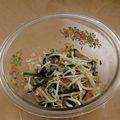 ラリー＆サラ's cooksnap of when they made 【朝食】もやしとほうれん草レンチンサラダ.