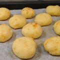 elly99's cooksnap of when they made 上新粉(米粉)でポンデケージョ.