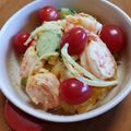 yumelon88's cooksnap of when they made 茹で卵と海老マヨネーズのタルタルサラダ.