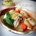 inyako's cooksnap of when they made 具沢山❀けんちん風煮物.
