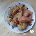 beagleのライラ's cooksnap of when they made ソーセージでジャーマンポテト.