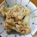 TET18's cooksnap of when they made カリフラワー☆胡麻酢味噌和え.