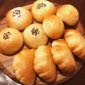 okobuta's cooksnap of when they made 基本のミルクパン✿丸パン＆あんぱん.