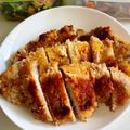 ♡ちかりんです♡'s cooksnap of when they made 揚げないトンカツ.