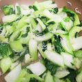 かなりん☆'s cooksnap of when they made チンゲン菜とちりめんじゃこの炒め物.