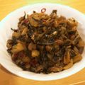 mily3's cooksnap of when they made 信州＊野沢菜の油炒め.
