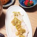 にわぴー's cooksnap of when they made レンジで蒸し鶏☆ネギソースがけ.