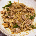 もたいФωФ's cooksnap of when they made ピーマンともやしの中華風豚肉炒め.