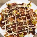 ななななみぃちゃん's cooksnap of when they made 山芋たっぷりの米粉お好み焼き●豚玉.