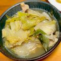 みゅうポン's cooksnap of when they made 【塩麹】鶏ももと白菜の塩麹煮.