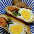 ひっこ's cooksnap of when they made じゅわっ♪うまっ！野菜入り巾着玉子.