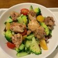 のえもゆ's cooksnap of when they made 超簡単！鶏モモ肉の和風サラダ.