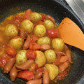 なえりんこ's cooksnap of when they made 完熟トマトとじゃがいもの甘辛煮.