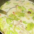 ブランシュkuu's cooksnap of when they made 春キャベツのミルクスープ.